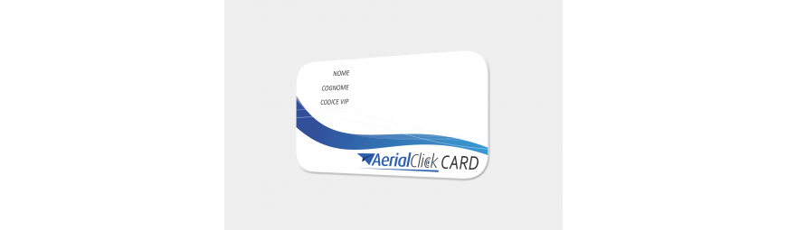 Carta affiliazione per sconti - Aerialclick