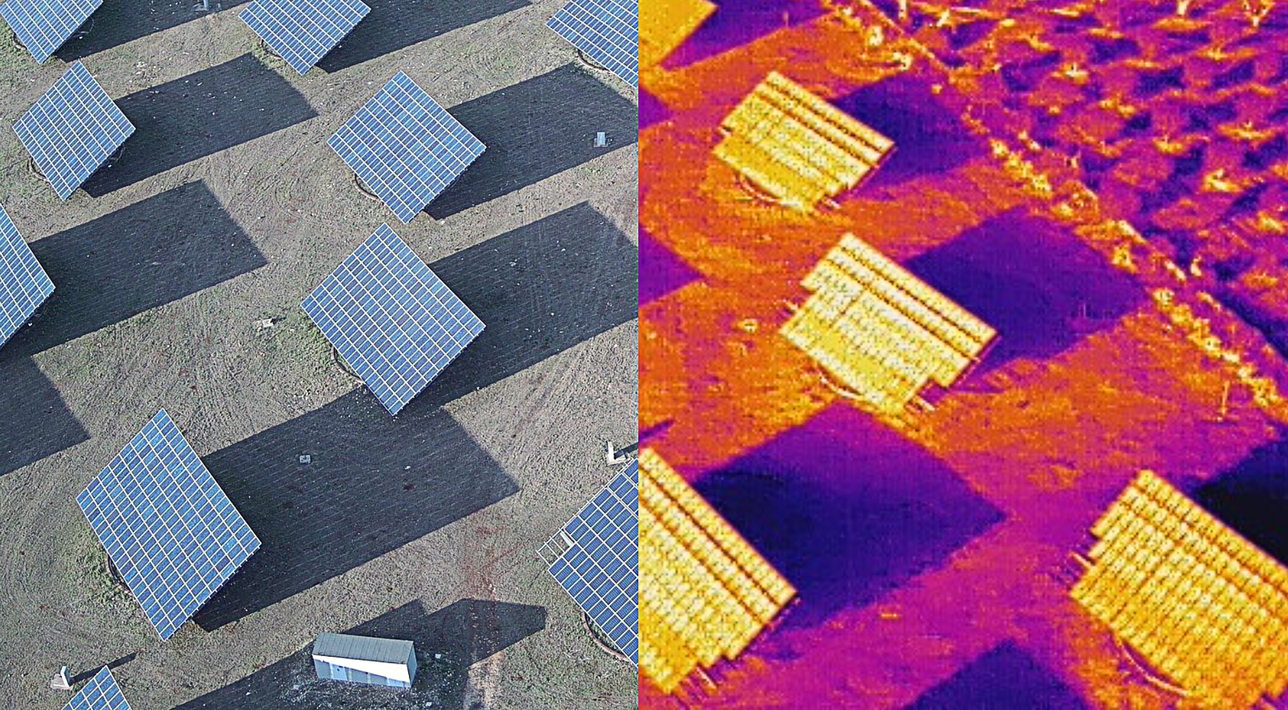 Come si fanno le ispezioni termografiche con i droni