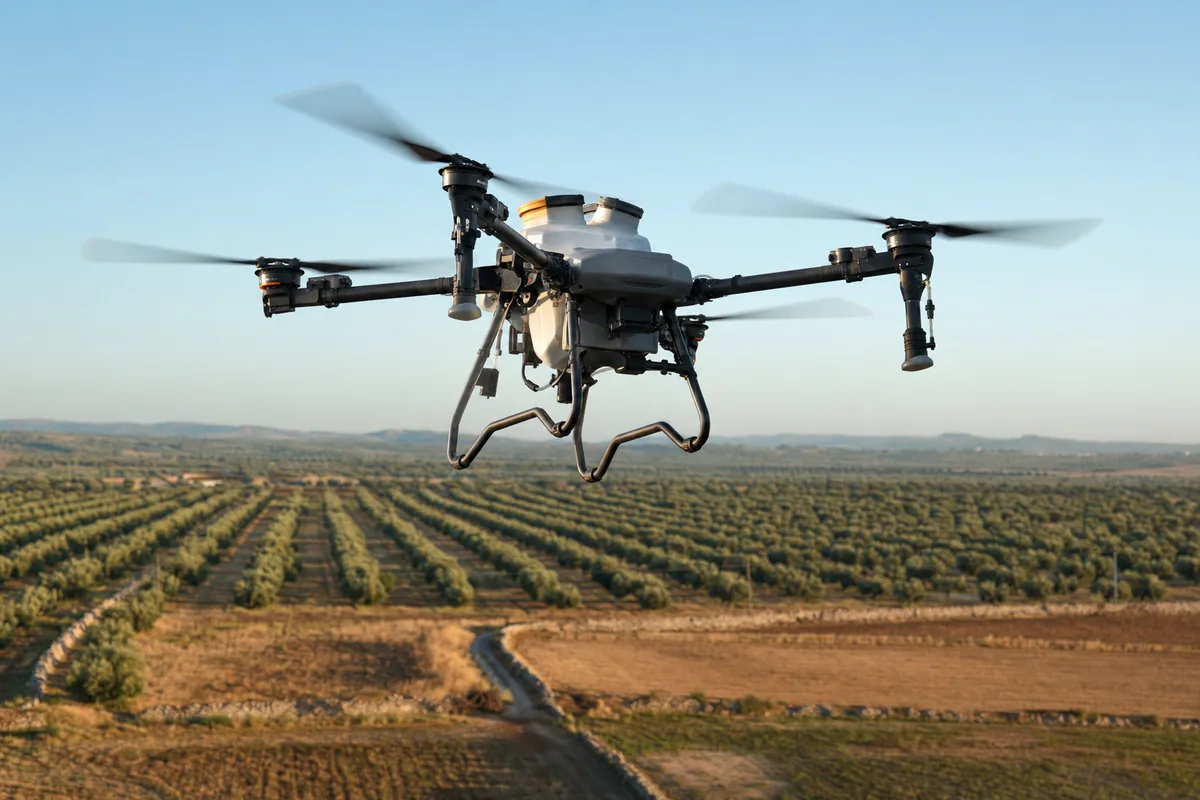 AerialClick Agri50 — spraying and spreading drone: Contract work across multiple plots
