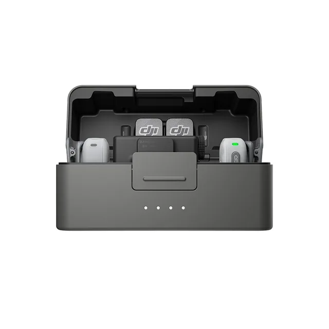DJI Mic Mini 2 + 2TX + 1RX + Custodia di ricarica